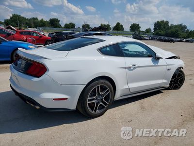 Trzecie zdjęcie samochodu z tyłu: 2019 FORD MUSTANG GT VIN:1FA6P8CF0K5193539 - miniatura