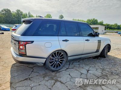 Trzecie zdjęcie samochodu z tyłu: 2017 LAND ROVER RANGE ROVER HSE VIN:SALGS2FV3HA370610 - miniatura