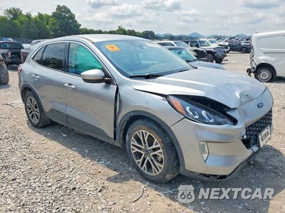 Czwarte zdjęcie samochodu z boku: 2022 FORD ESCAPE SEL VIN:1FMCU0CZ4NUA24843 - miniatura