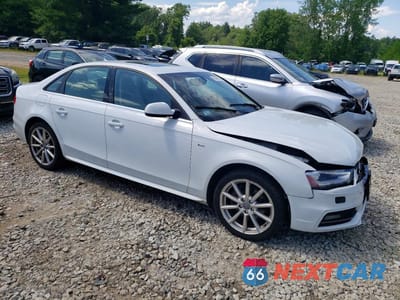 Czwarte zdjęcie samochodu z boku: 2014 AUDI A4 PREMIUM PLUS VIN:WAUFFAFL6EN017649 - miniatura