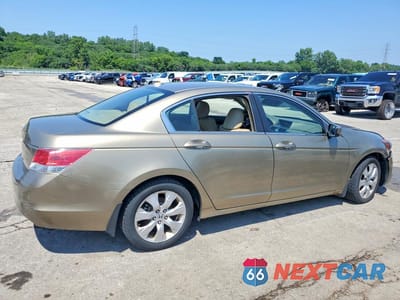 Trzecie zdjęcie samochodu z tyłu: 2008 HONDA ACCORD EXL VIN:1HGCP26878A158618 - miniatura