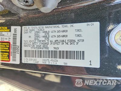 Zdjęcie 12 z 12 samochodu: 2024 TOYOTA TUNDRA PLATINUM HV VIN:5TFNC5DB9RX079582 - miniatura