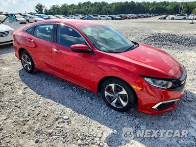 Czwarte zdjęcie samochodu z boku: 2021 HONDA CIVIC LX VIN:2HGFC2F60MH533087 - miniatura
