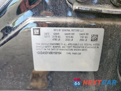 Zdjęcie 12 z 12 samochodu: 2011 CADILLAC CTS VIN:1G6DA5EYXB0150164 - miniatura