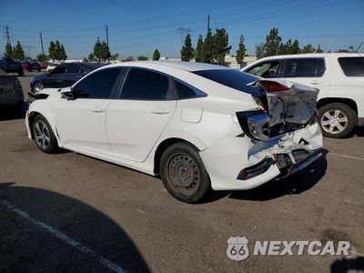 Drugie zdjęcie samochodu z przodu: 2019 HONDA CIVIC LX VIN:2HGFC2F65KH543921 - miniatura