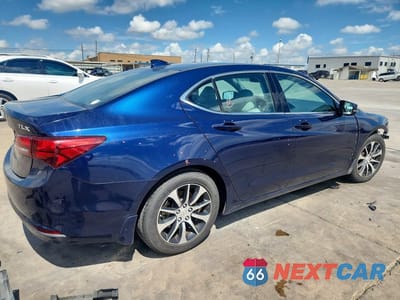Trzecie zdjęcie samochodu z tyłu: 2015 ACURA TLX TECH VIN:19UUB1F56FA013800 - miniatura