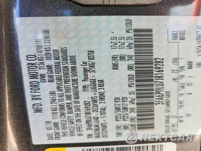 Zdjęcie 13 z 13 samochodu: 2018 FORD FUSION SE HYBRID VIN:3FA6P0LU7JR169282 - miniatura