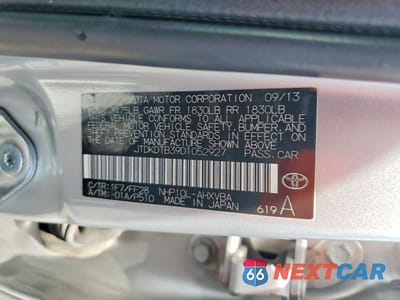 Zdjęcie 12 z 12 samochodu: 2013 TOYOTA PRIUS C TWO VIN:JTDKDTB39D1052927 - miniatura