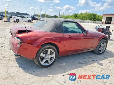 Trzecie zdjęcie samochodu z tyłu: 2008 MAZDA MX-5 MIATA VIN:JM1NC25F180153925 - miniatura