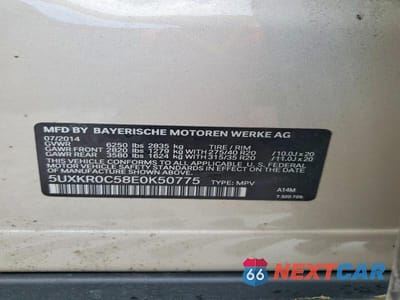 Zdjęcie 13 z 13 samochodu: 2014 BMW X5 XDRIVE35I VIN:5UXKR0C58E0K50775 - miniatura