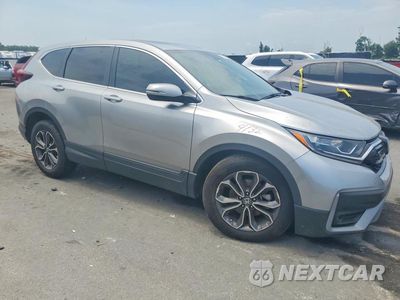 Czwarte zdjęcie samochodu z boku: 2022 HONDA CR-V EX VIN:5J6RW1H5XNA003561 - miniatura