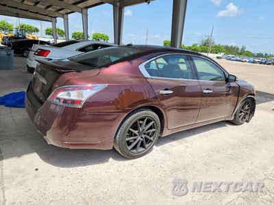 Trzecie zdjęcie samochodu z tyłu: 2014 NISSAN MAXIMA 3.5 SV VIN:1N4AA5AP0EC462077 - miniatura