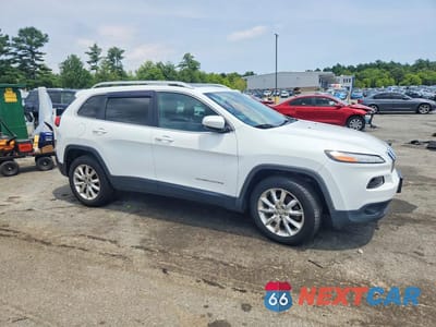 Czwarte zdjęcie samochodu z boku: 2015 JEEP CHEROKEE LIMITED VIN:1C4PJMDS1FW646667 - miniatura