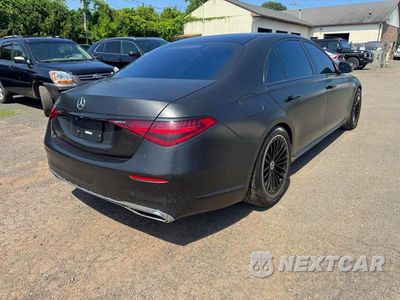 Trzecie zdjęcie samochodu z tyłu: 2021 MERCEDES-BENZ S 580 4MATIC VIN:W1K6G7GB9MA018850 - miniatura