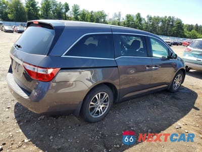Trzecie zdjęcie samochodu z tyłu: 2013 HONDA ODYSSEY EXL VIN:5FNRL5H60DB081920 - miniatura
