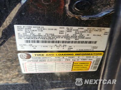 Zdjęcie 13 z 13 samochodu: 2022 FORD EXPEDITION MAX LIMITED VIN:1FMJK2AT7NEA29813 - miniatura