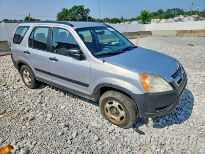 Czwarte zdjęcie samochodu z boku: 2004 HONDA CR-V LX VIN:JHLRD78424C037540 - miniatura