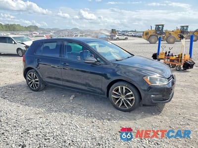 Czwarte zdjęcie samochodu z boku: 2016 VOLKSWAGEN GOLF S/SE VIN:3VW217AU2GM024093 - miniatura