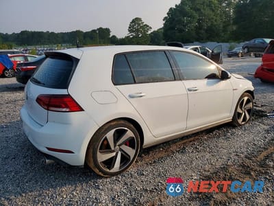 Trzecie zdjęcie samochodu z tyłu: 2020 VOLKSWAGEN GTI S VIN:3VW6T7AU1LM004343 - miniatura