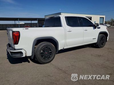 Trzecie zdjęcie samochodu z tyłu: 2021 GMC SIERRA K1500 ELEVATION VIN:3GTU9CED5MG447039 - miniatura