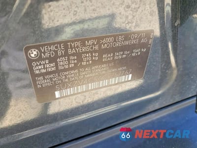 Zdjęcie 12 z 12 samochodu: 2012 BMW X5 XDRIVE35I VIN:5UXZV4C56CL757767 - miniatura