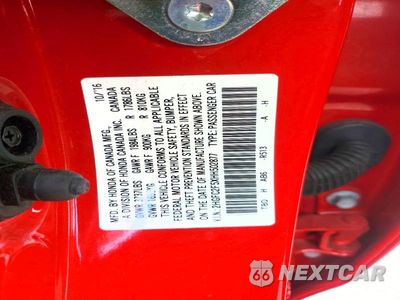 Zdjęcie 12 z 12 samochodu: 2017 HONDA CIVIC LX VIN:2HGFC2F5XHH502877 - miniatura