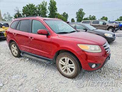 Czwarte zdjęcie samochodu z boku: 2012 HYUNDAI SANTA FE SE VIN:5XYZH4AG7CG127586 - miniatura