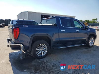 Trzecie zdjęcie samochodu z tyłu: 2022 GMC SIERRA LIMITED K1500 SLT VIN:3GTU9DED7NG119399 - miniatura