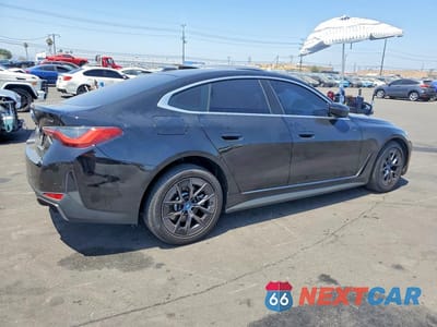 Trzecie zdjęcie samochodu z tyłu: 2024 BMW I4 EDRIVE 40 VIN:WBY73AW07RFT00954 - miniatura