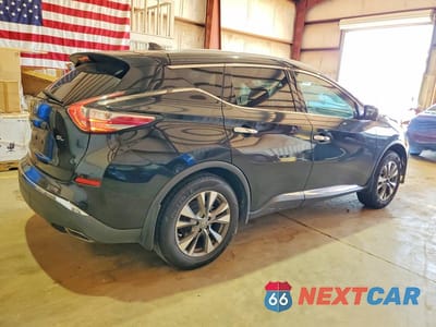Trzecie zdjęcie samochodu z tyłu: 2016 NISSAN MURANO SL VIN:5N1AZ2MG8GN165350 - miniatura