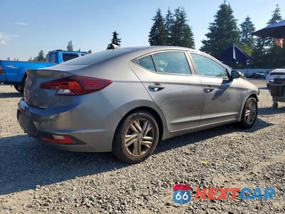 Trzecie zdjęcie samochodu z tyłu: 2020 HYUNDAI ELANTRA SEL VIN:5NPD84LF5LH501944 - miniatura