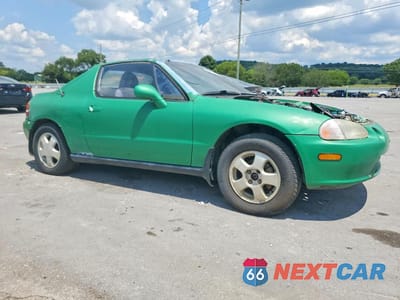 Czwarte zdjęcie samochodu z boku: 1993 HONDA CIVIC DEL SOL SI VIN:JHMEH6168PS005657 - miniatura