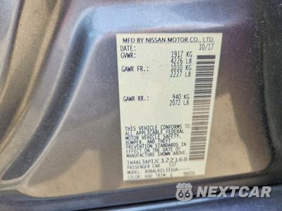 Zdjęcie 12 z 12 samochodu: 2018 NISSAN ALTIMA 2.5 SL VIN:1N4AL3AP1JC122168 - miniatura