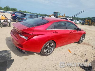 Trzecie zdjęcie samochodu z tyłu: 2021 HYUNDAI ELANTRA SEL VIN:5NPLN4AG3MH025985 - miniatura