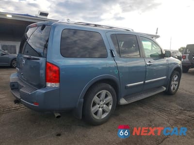 Trzecie zdjęcie samochodu z tyłu: 2011 NISSAN ARMADA SV VIN:5N1AA0NC6BN620521 - miniatura