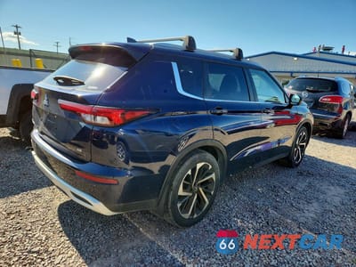 Trzecie zdjęcie samochodu z tyłu: 2022 MITSUBISHI OUTLANDER SE VIN:JA4J4UA86NZ037698 - miniatura