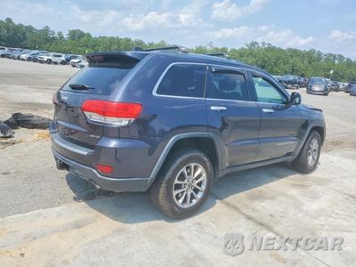 Trzecie zdjęcie samochodu z tyłu: 2015 JEEP GRAND CHEROKEE LIMITED VIN:1C4RJFBG3FC955416 - miniatura