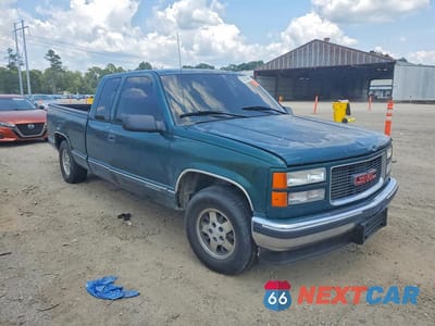 Czwarte zdjęcie samochodu z boku: 1996 GMC SIERRA C1500 VIN:1GTEC19R9TE549031 - miniatura