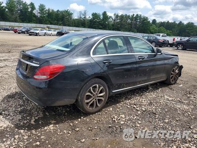 Trzecie zdjęcie samochodu z tyłu: 2015 MERCEDES-BENZ C 300 4MATIC VIN:55SWF4KB2FU067318 - miniatura