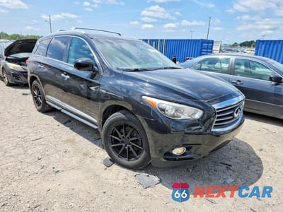 Czwarte zdjęcie samochodu z boku: 2014 INFI QX60 HYBRID VIN:5N1CL0MM0EC513381 - miniatura