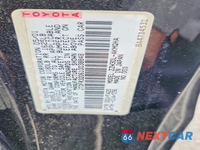 Zdjęcie 13 z 13 samochodu: 2001 TOYOTA MR2 SPYDER VIN:JTDFR320610038848 - miniatura