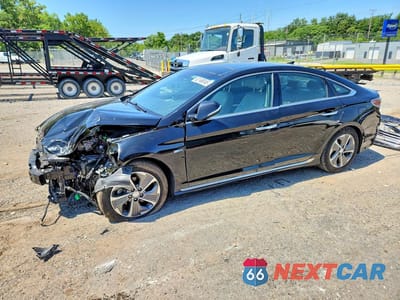 2019 HYUNDAI SONATA HYBRID LIMITED KMHE34L30KA088048 - główne zdjęcie licytacji z USA - miniatura