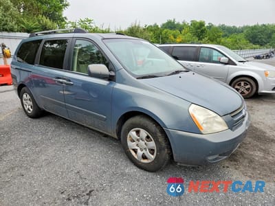 Czwarte zdjęcie samochodu z boku: 2007 KIA SEDONA BASE VIN:KNDMB233X76110834 - miniatura