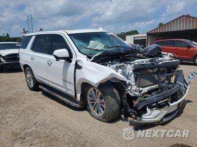 Czwarte zdjęcie samochodu z boku: 2021 GMC YUKON SLT VIN:1GKS1BKD2MR289910 - miniatura