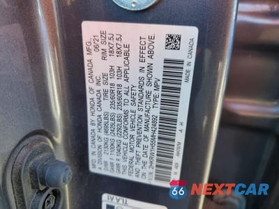 Zdjęcie 14 z 14 samochodu: 2021 HONDA CR-V EX VIN:2HKRW1H55MH424892 - miniatura