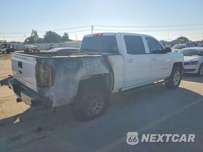 Trzecie zdjęcie samochodu z tyłu: 2018 CHEVROLET SILVERADO K1500 LT VIN:3GCUKRECXJG383333 - miniatura
