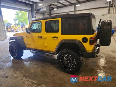 Drugie zdjęcie samochodu z przodu: 2019 JEEP WRANGLER UNLIMITED SPORT VIN:1C4HJXDG0KW637289 - miniatura