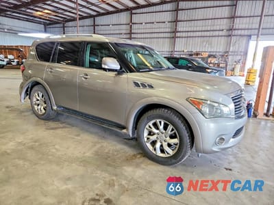 Czwarte zdjęcie samochodu z boku: 2011 INFINITI QX56 BASE VIN:JN8AZ2NE8B9002026 - miniatura