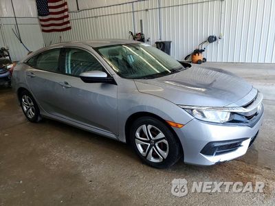 Czwarte zdjęcie samochodu z boku: 2017 HONDA CIVIC LX VIN:19XFC2F58HE038322 - miniatura