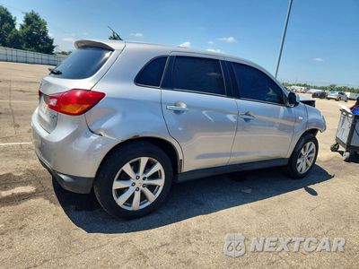 Trzecie zdjęcie samochodu z tyłu: 2014 MITSUBISHI OUTLANDER SPORT ES VIN:4A4AR3AU9EE010610 - miniatura